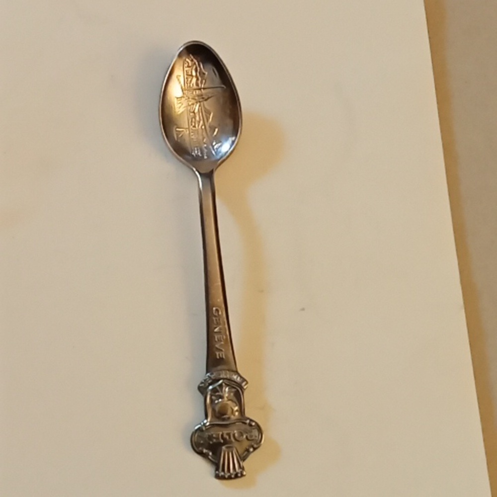 1970s Vintage Rolex Souvenir Spoon